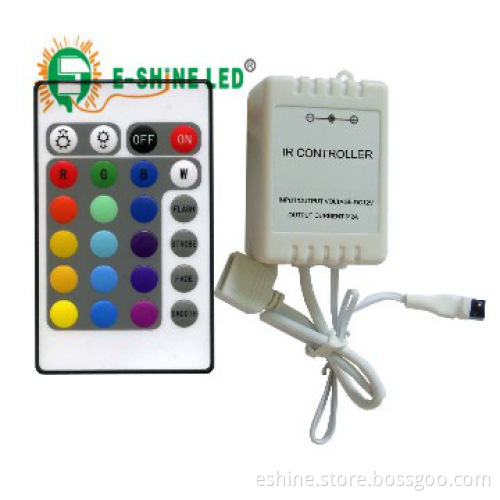 2014 DC12V/24V IR RGB LED Controller with 2years warranty